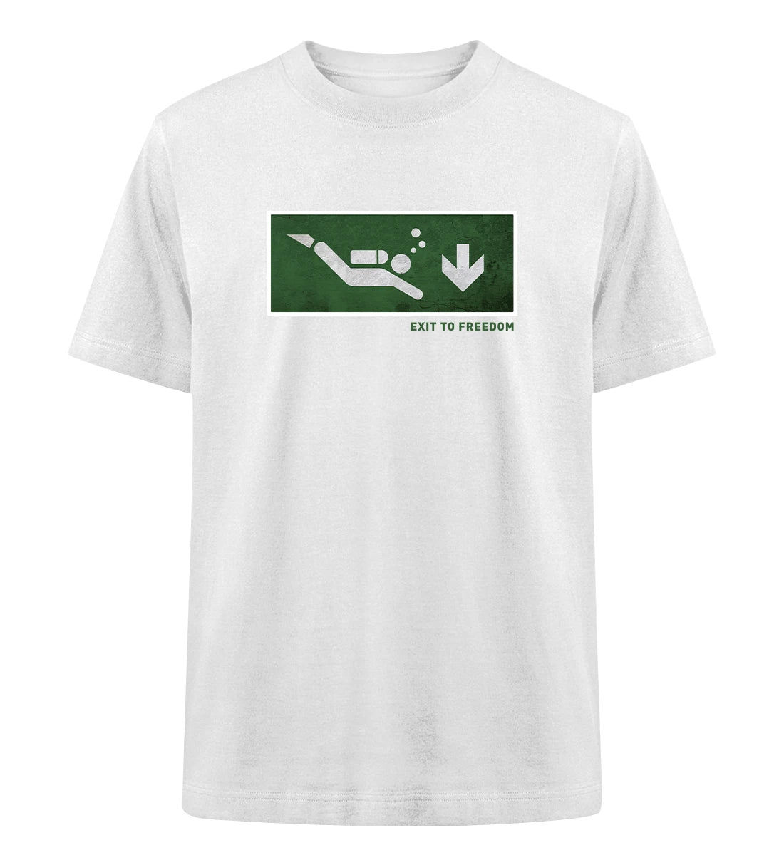 Exit to Freedom - 100 % Bio Oversized T-Shirt