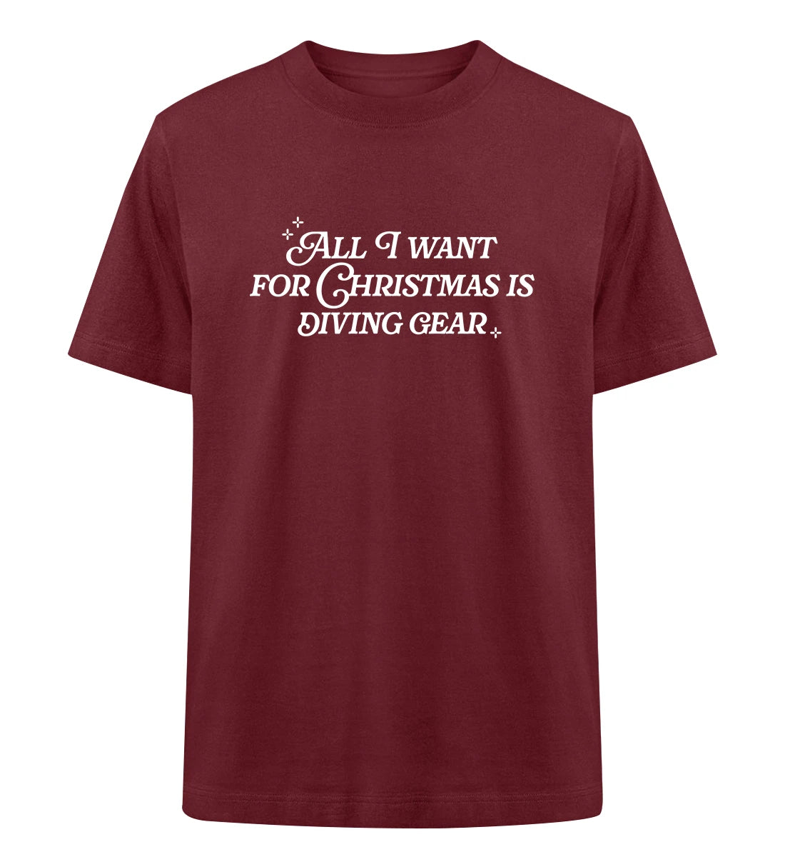 All I want for Christmas - 100 % Bio Oversized T-Shirt