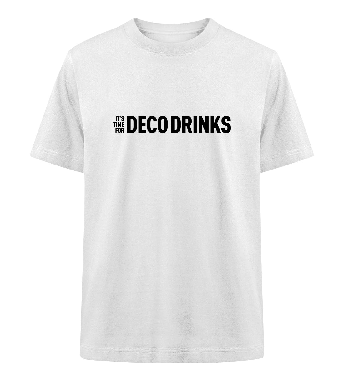 Deco Drinks - 100 % Bio Oversized T-Shirt
