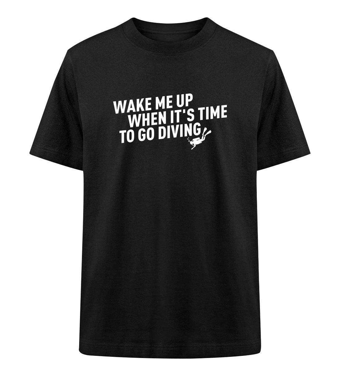 Wake me up - 100 % Bio Oversized T-Shirt