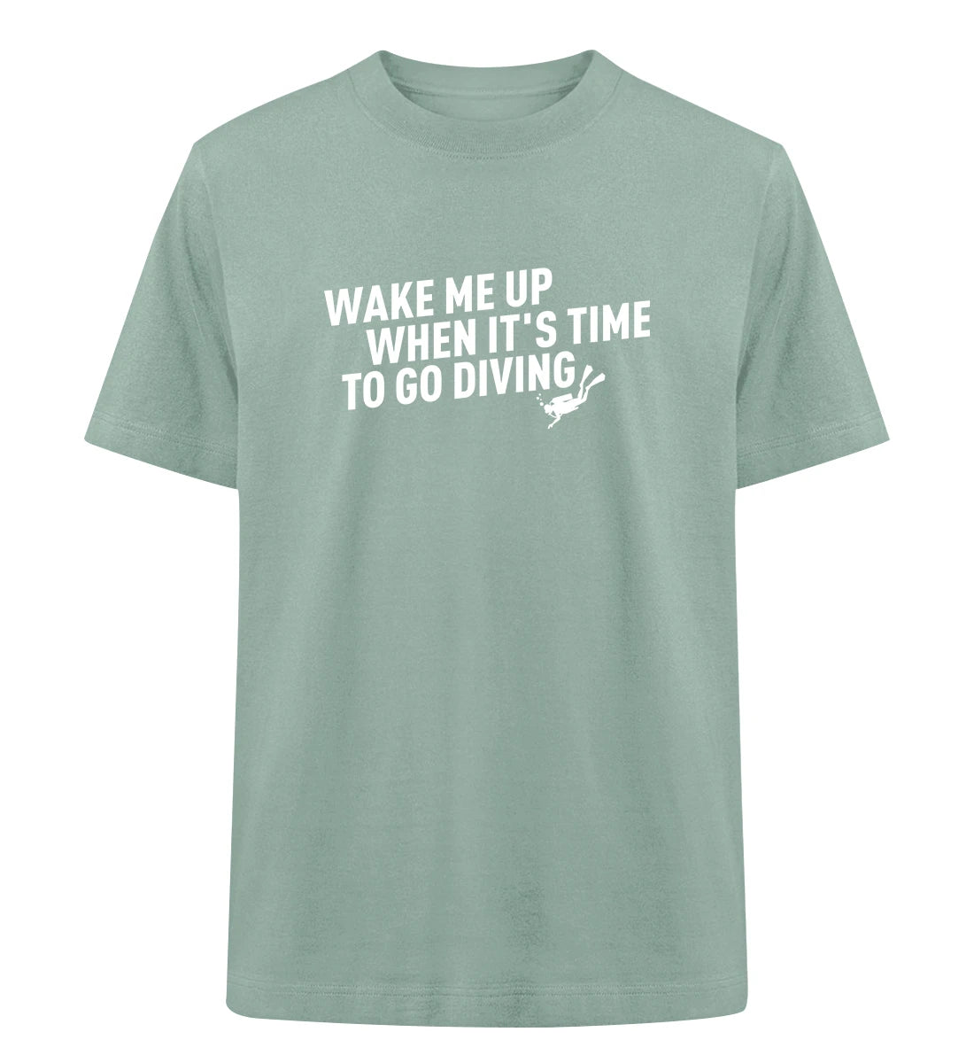 Wake me up - 100 % Bio Oversized T-Shirt
