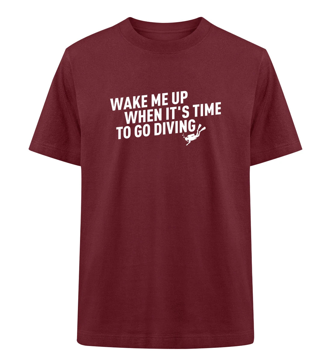 Wake me up - 100 % Bio Oversized T-Shirt