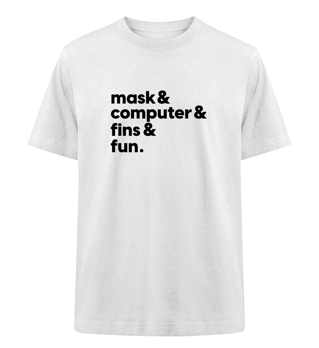 Mask & Fun - 100 % Bio Oversized T-Shirt