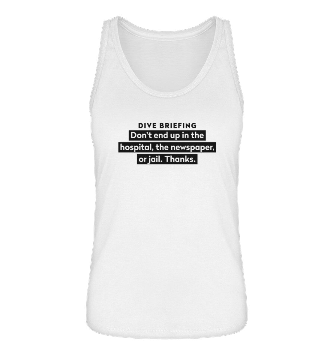Dive Briefing - 100 % Bio Frauen Tanktop