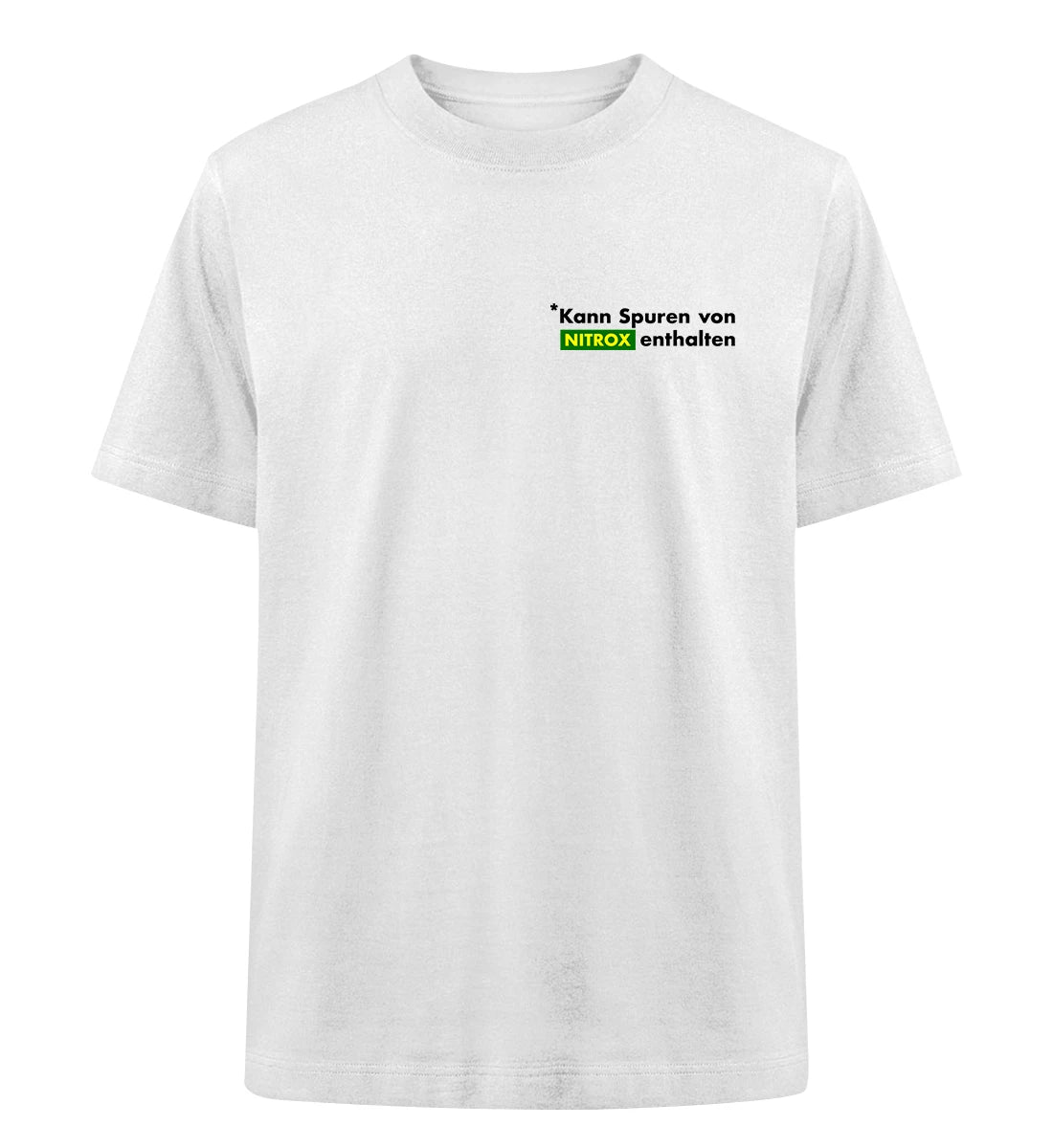 Kann Spuren von Nitrox enthalten - 100 % Bio Oversized T-Shirt