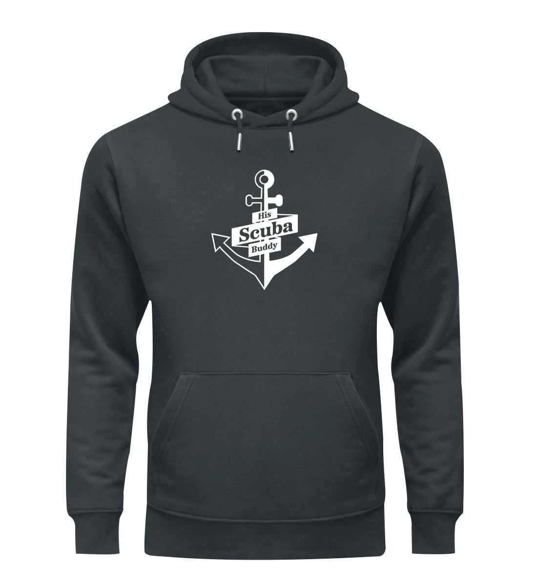 His Scuba Buddy (bold) - Bio Hoodie