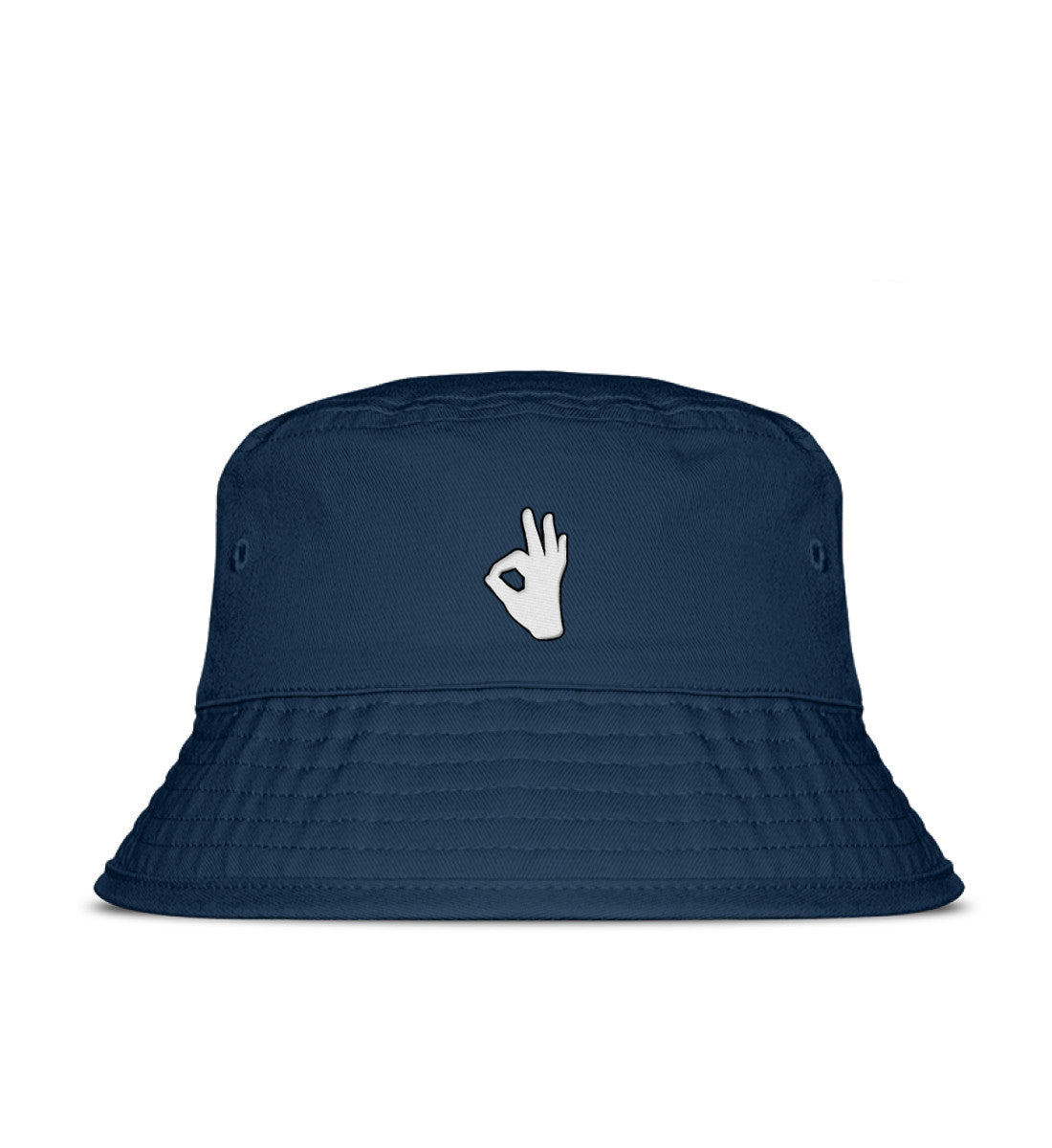 OK gestickt - Organic Bucket Hat mit Stick