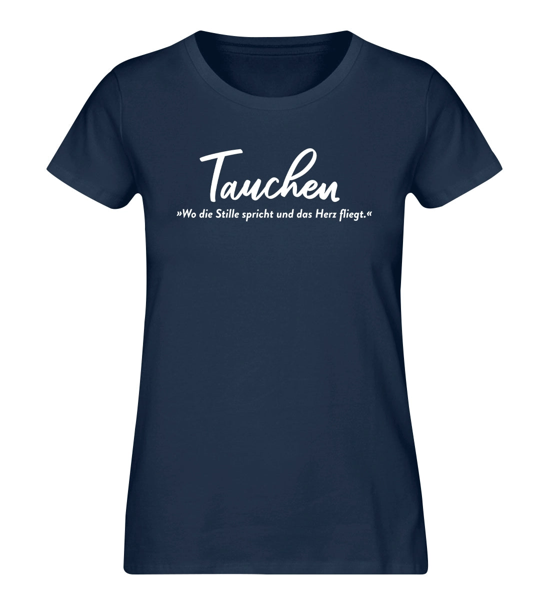 Tauchen Bedeutung - 100 % Bio Frauen T-Shirt