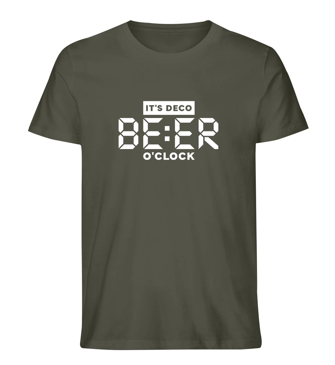 Deco Beer O'Clock - 100 % Bio T-Shirt
