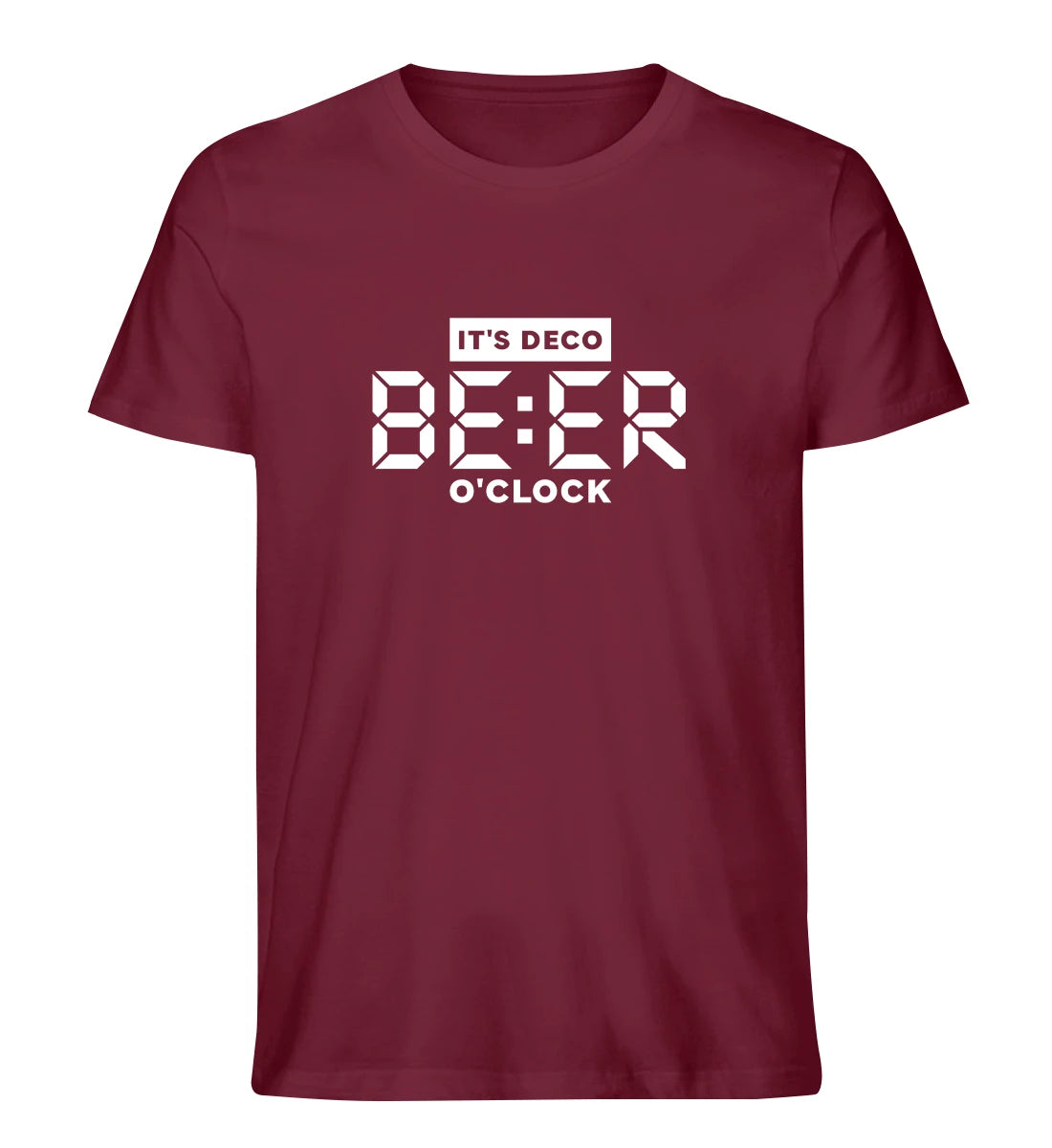 Deco Beer O'Clock - 100 % Bio T-Shirt