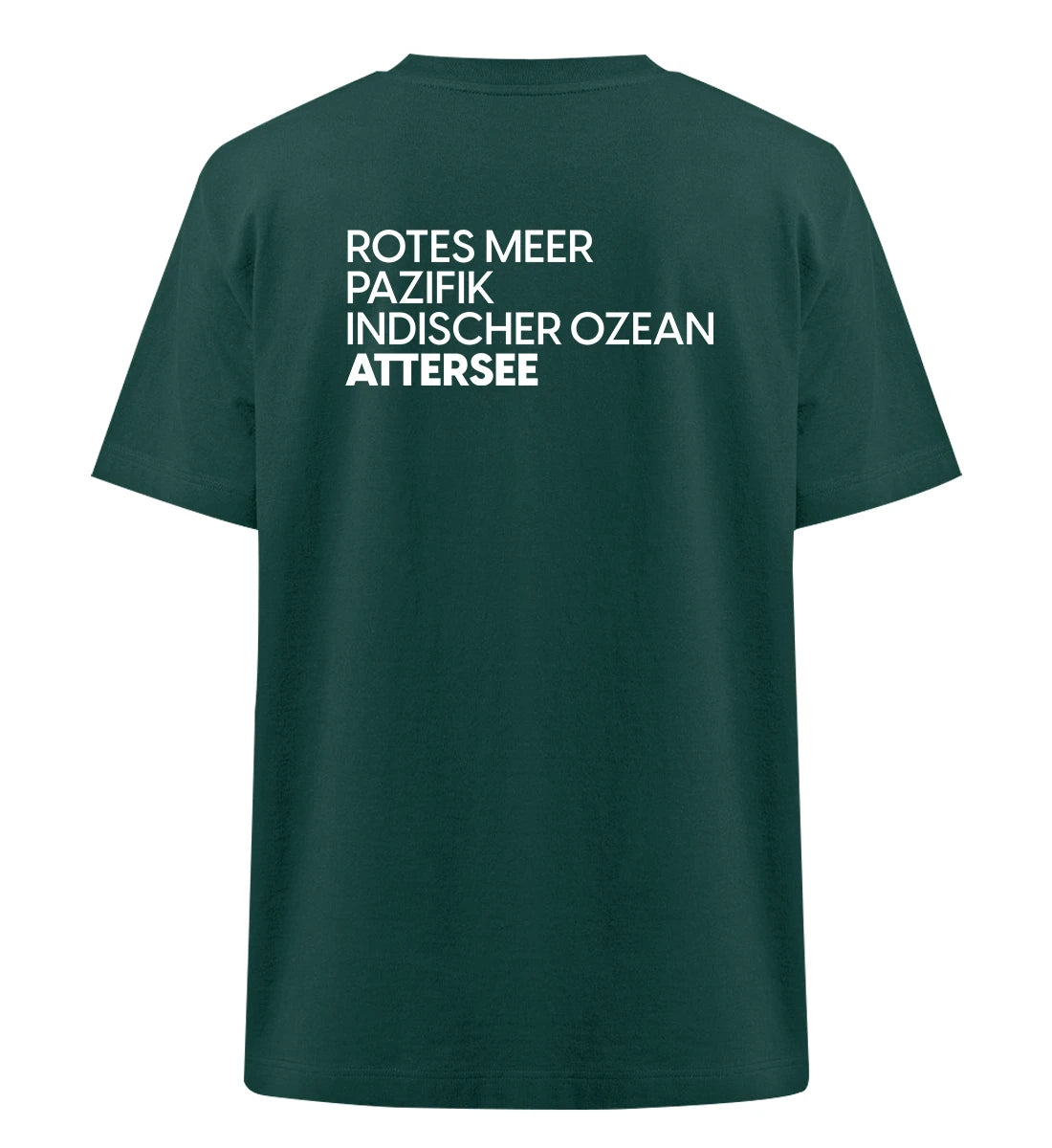 Attersee 🇦🇹 Backprint - 100 % Bio Oversized T-Shirt