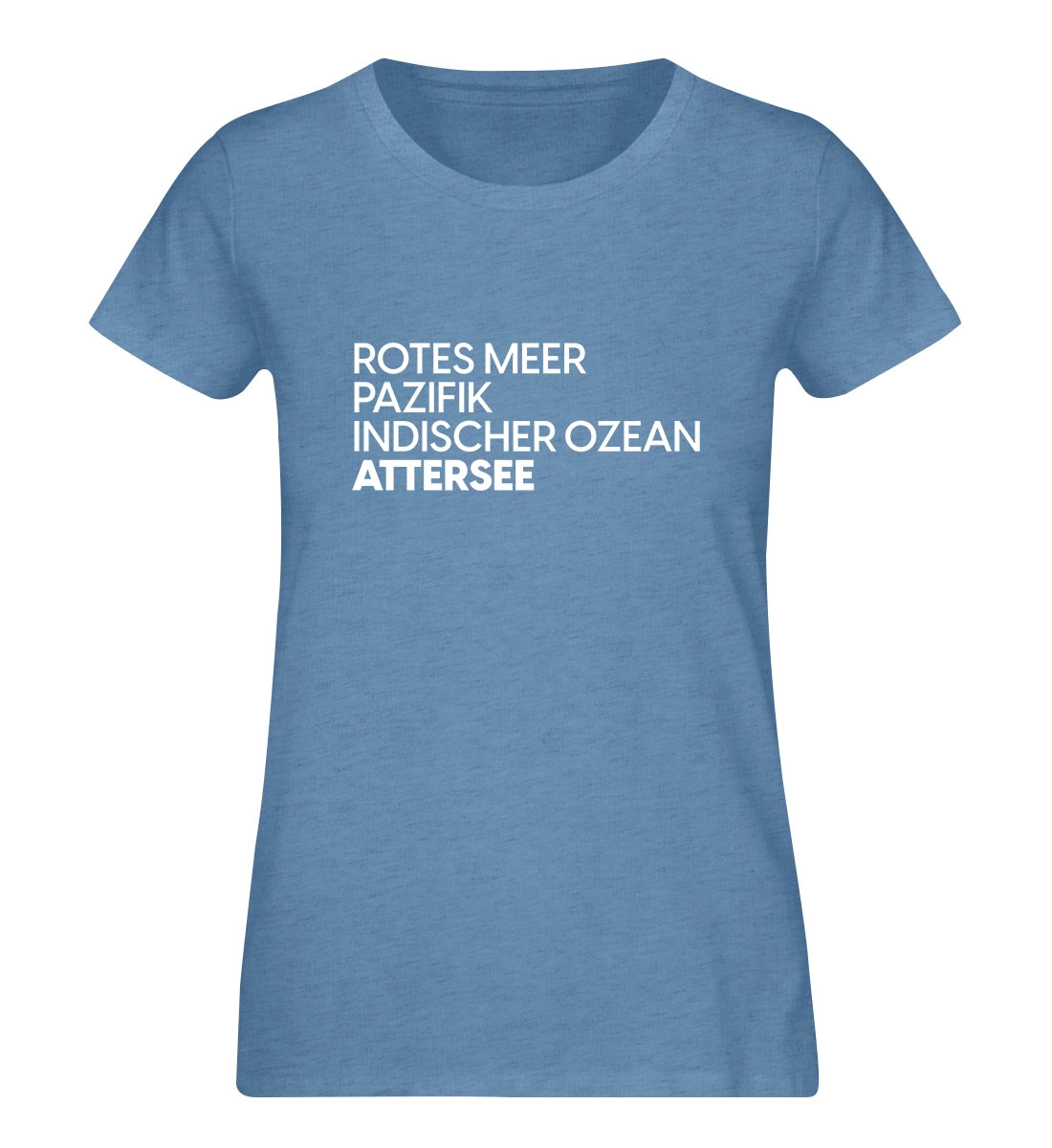 Attersee 🇦🇹 - 100 % Bio Frauen T-Shirt
