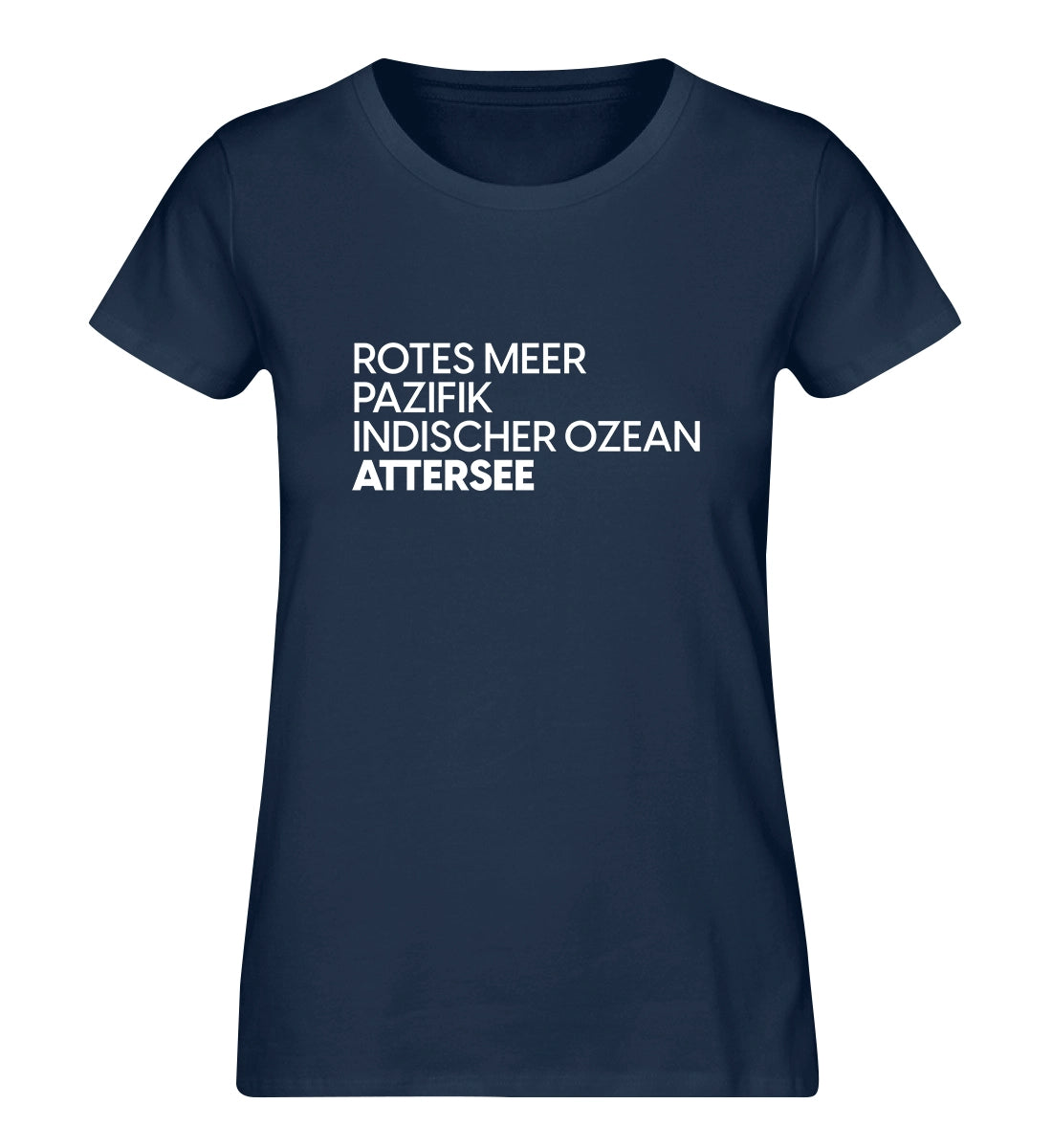 Attersee 🇦🇹 - 100 % Bio Frauen T-Shirt