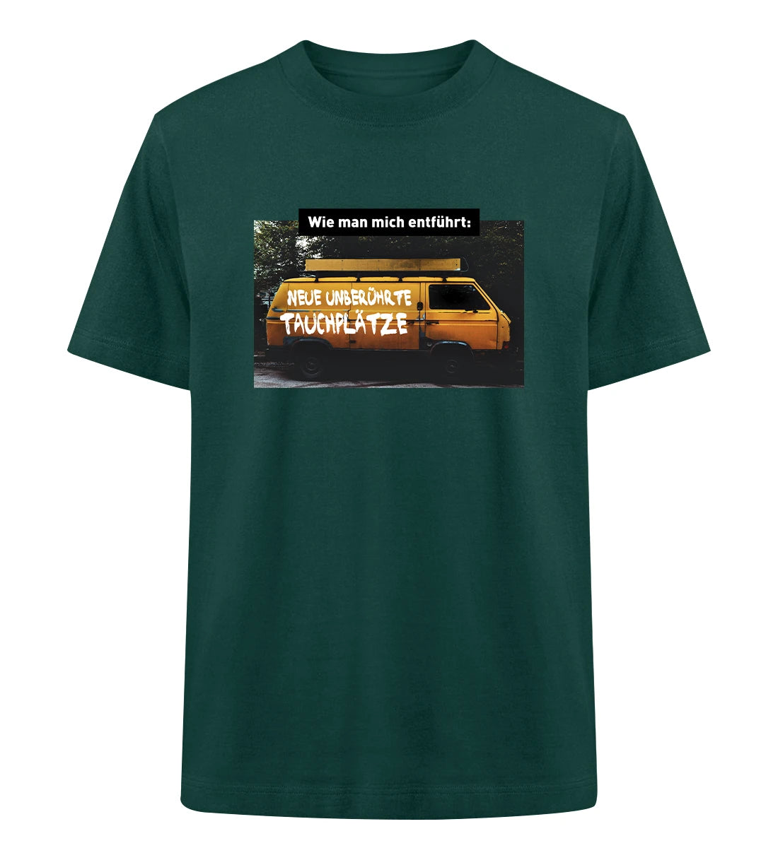 Wie man mich entführt - 100 % Bio Oversized T-Shirt