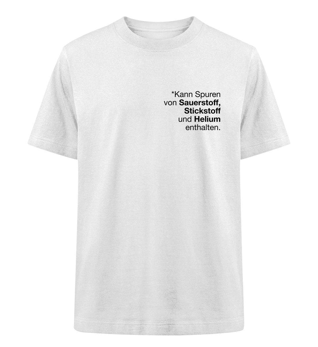Kann Spuren von Trimix enthalten - 100 % Bio Oversized T-Shirt