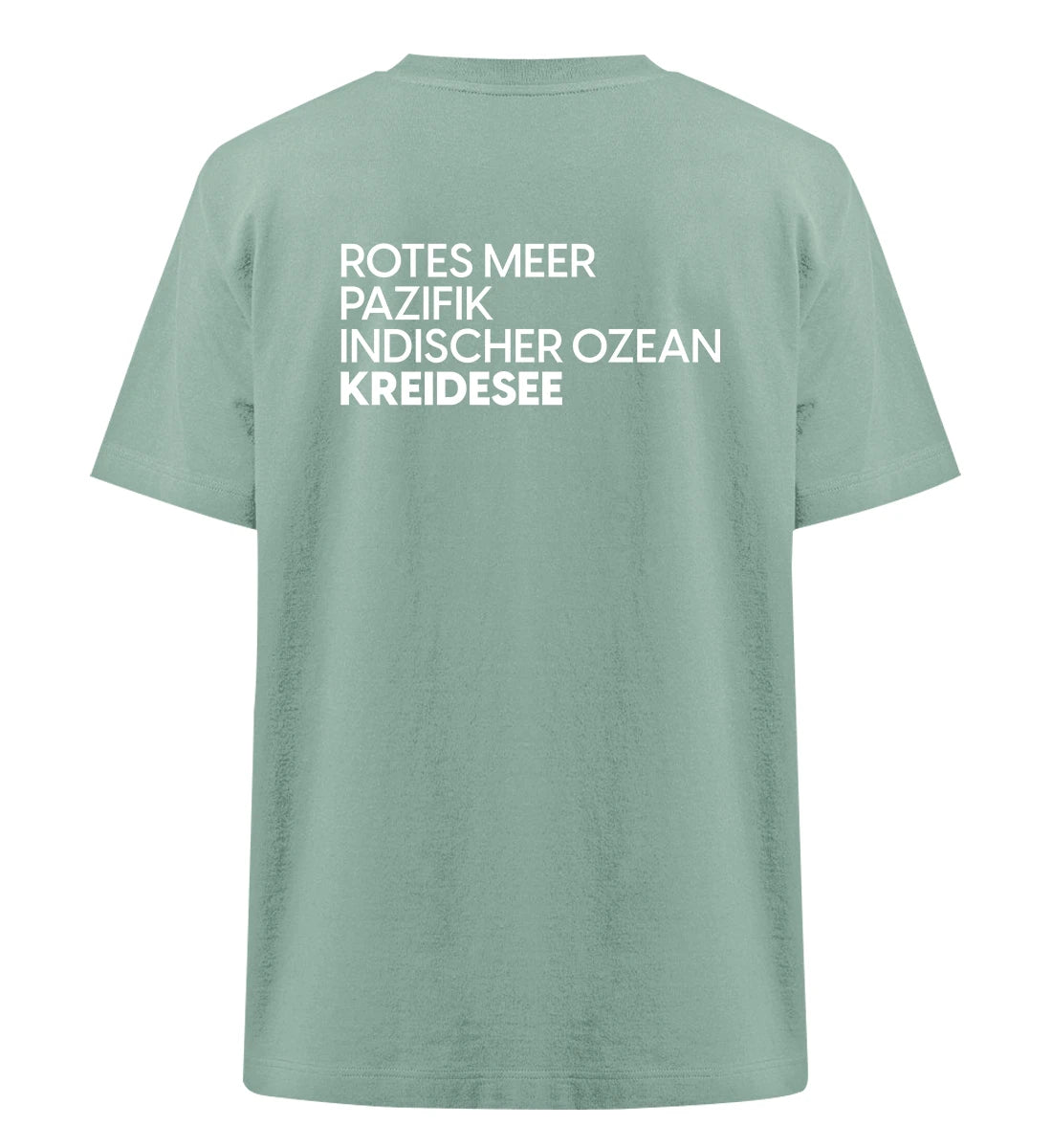 Kreidesee 🇩🇪 Backprint - 100 % Bio Oversized T-Shirt