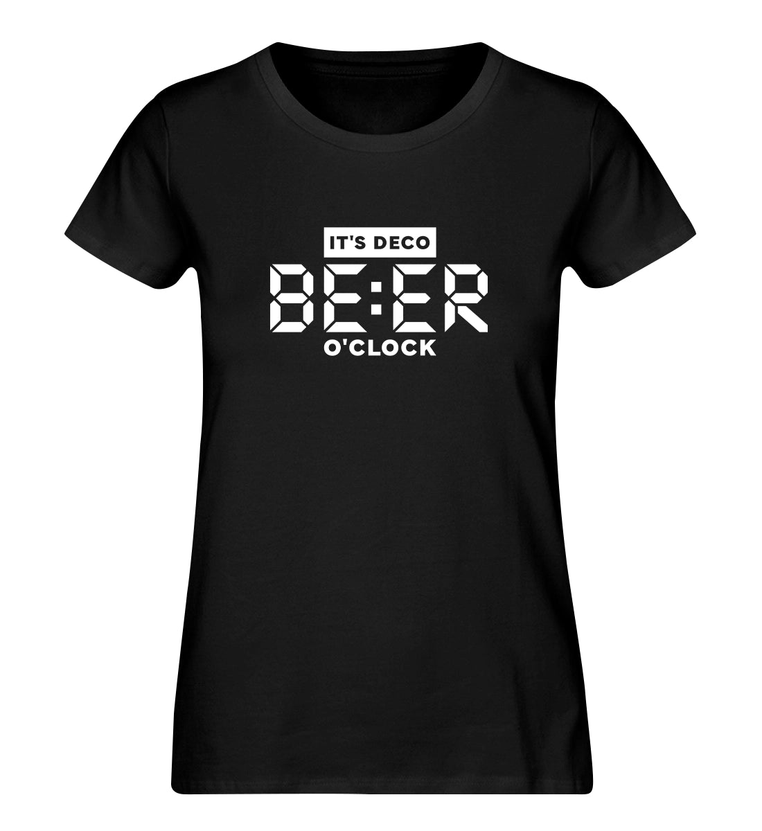 Deco Beer O'Clock - 100 % Bio Frauen T-Shirt