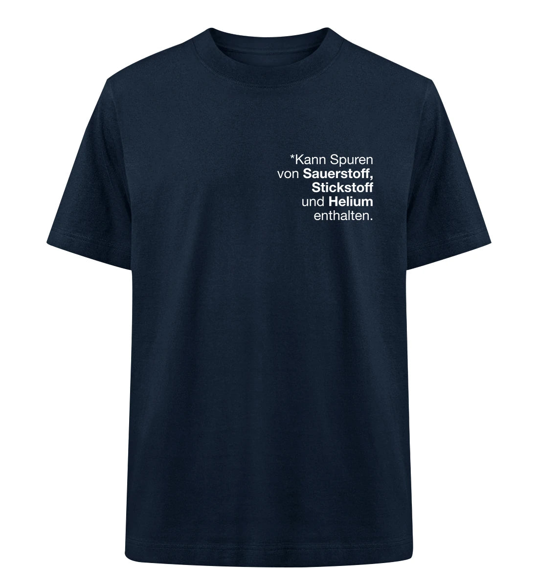 Kann Spuren von Trimix enthalten - 100 % Bio Oversized T-Shirt