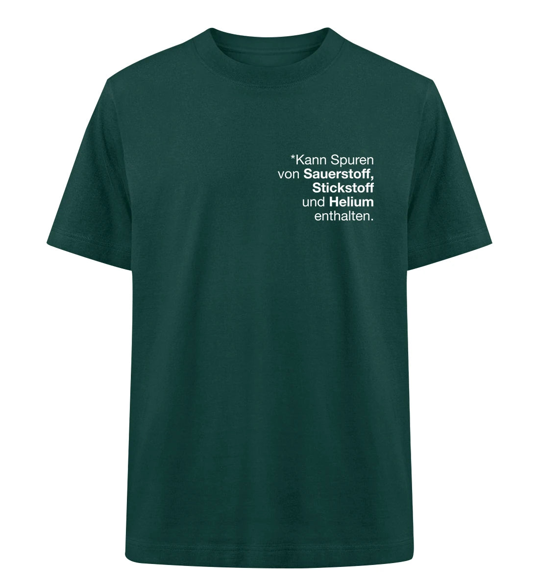 Kann Spuren von Trimix enthalten - 100 % Bio Oversized T-Shirt