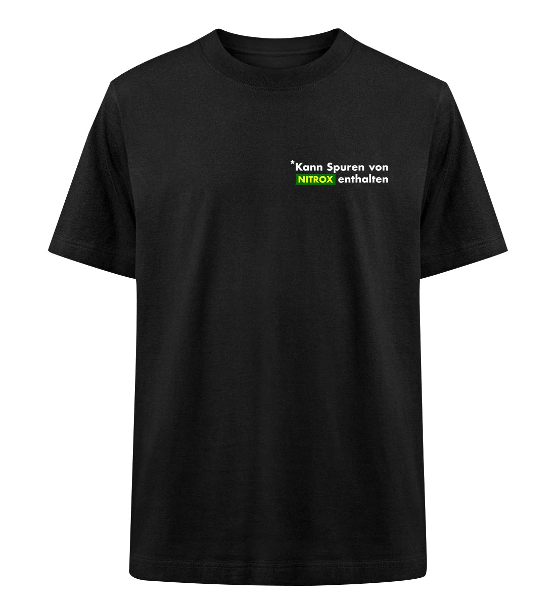 Kann Spuren von Nitrox enthalten - 100 % Bio Oversized T-Shirt