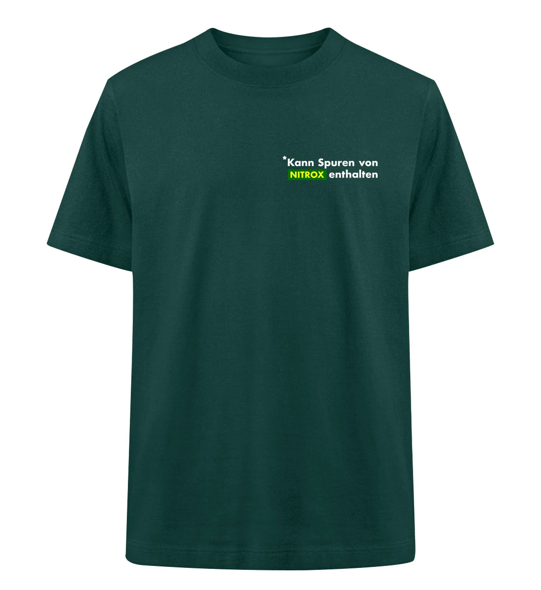 Kann Spuren von Nitrox enthalten - 100 % Bio Oversized T-Shirt