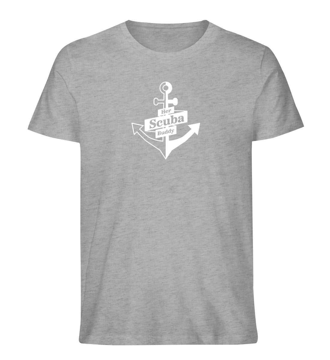 Her Scuba Buddy (bold) - 100 % Bio T-Shirt