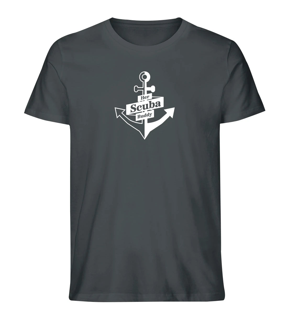 Her Scuba Buddy (bold) - 100 % Bio T-Shirt