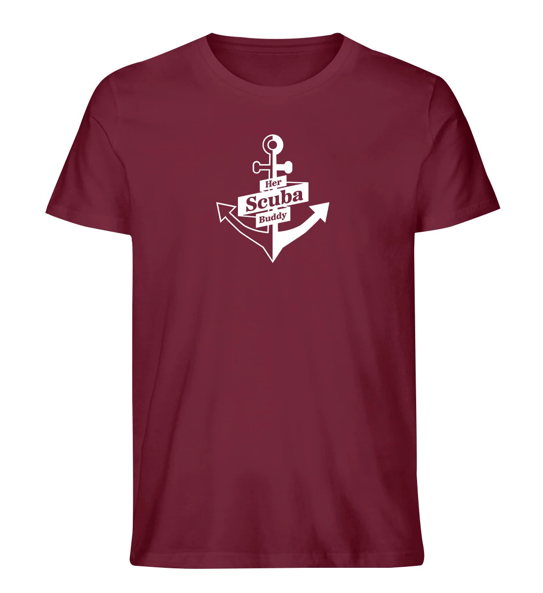Her Scuba Buddy (bold) - 100 % Bio T-Shirt