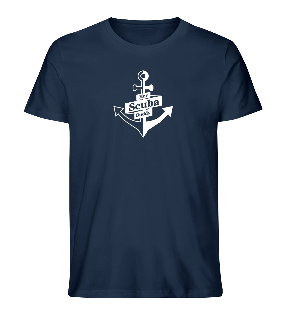 Her Scuba Buddy (bold) - 100 % Bio T-Shirt