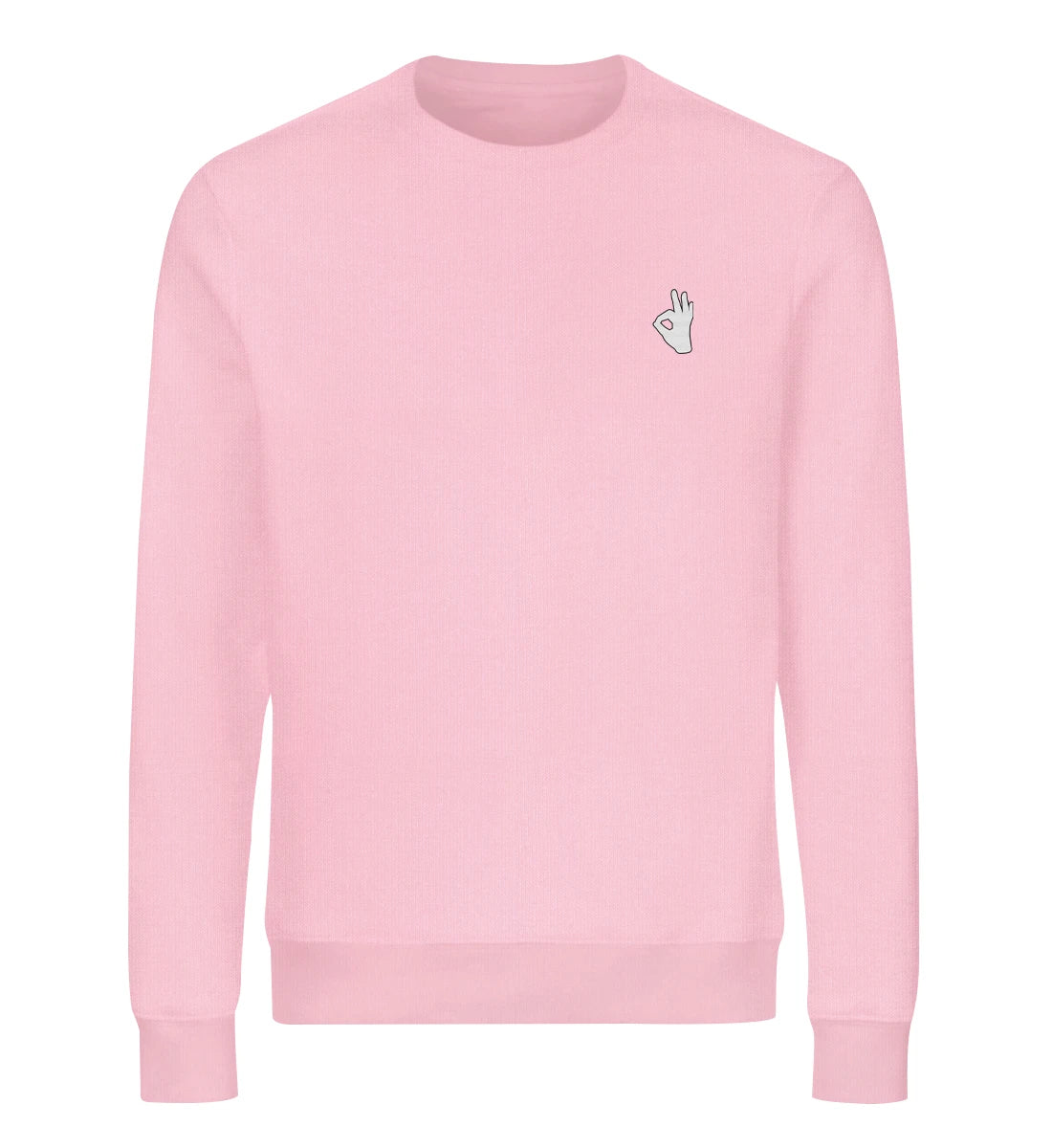 OK gestickt - Bio Sweater mit Stick