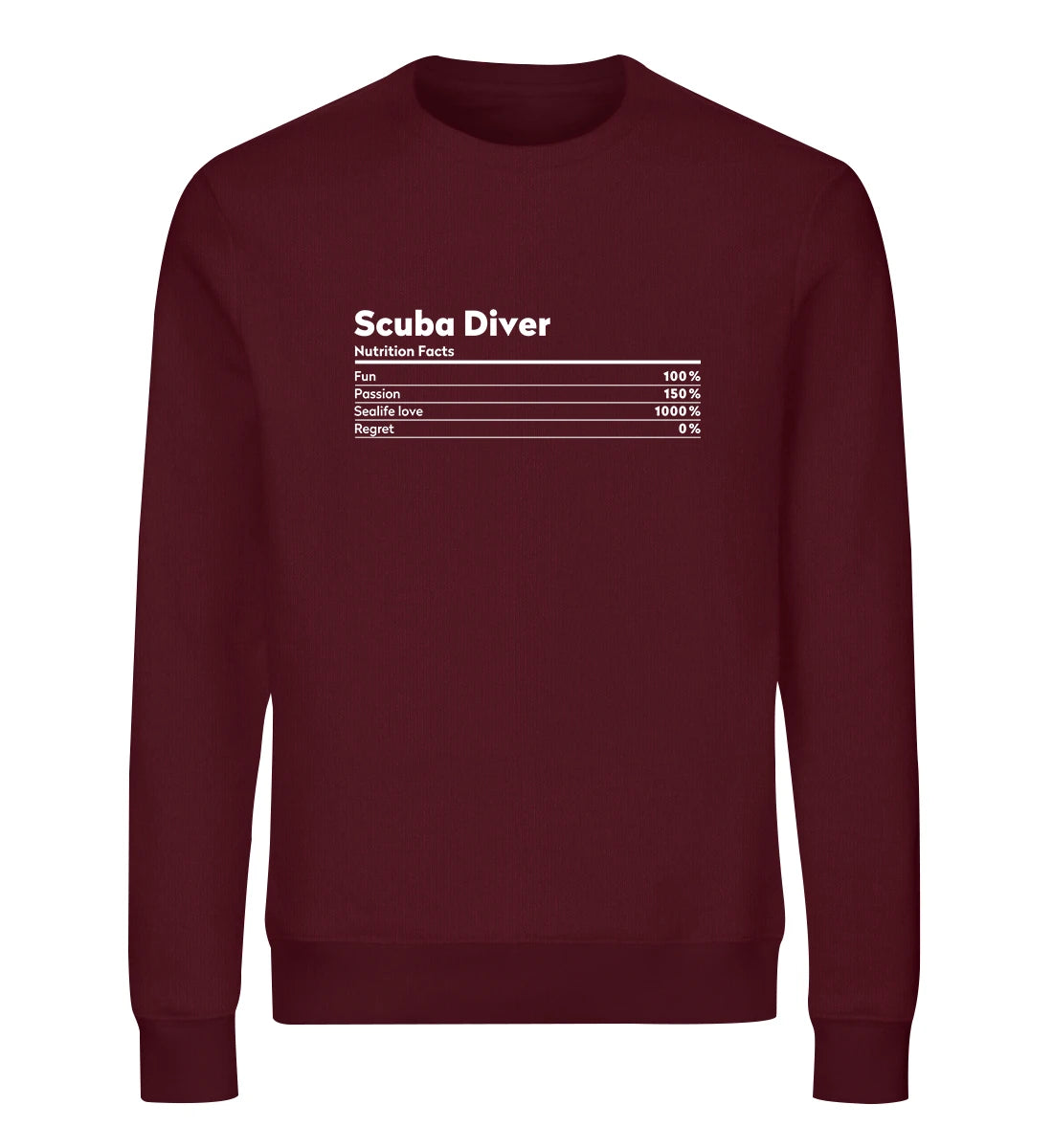 Scuba Diver Nutrition - Bio Sweater
