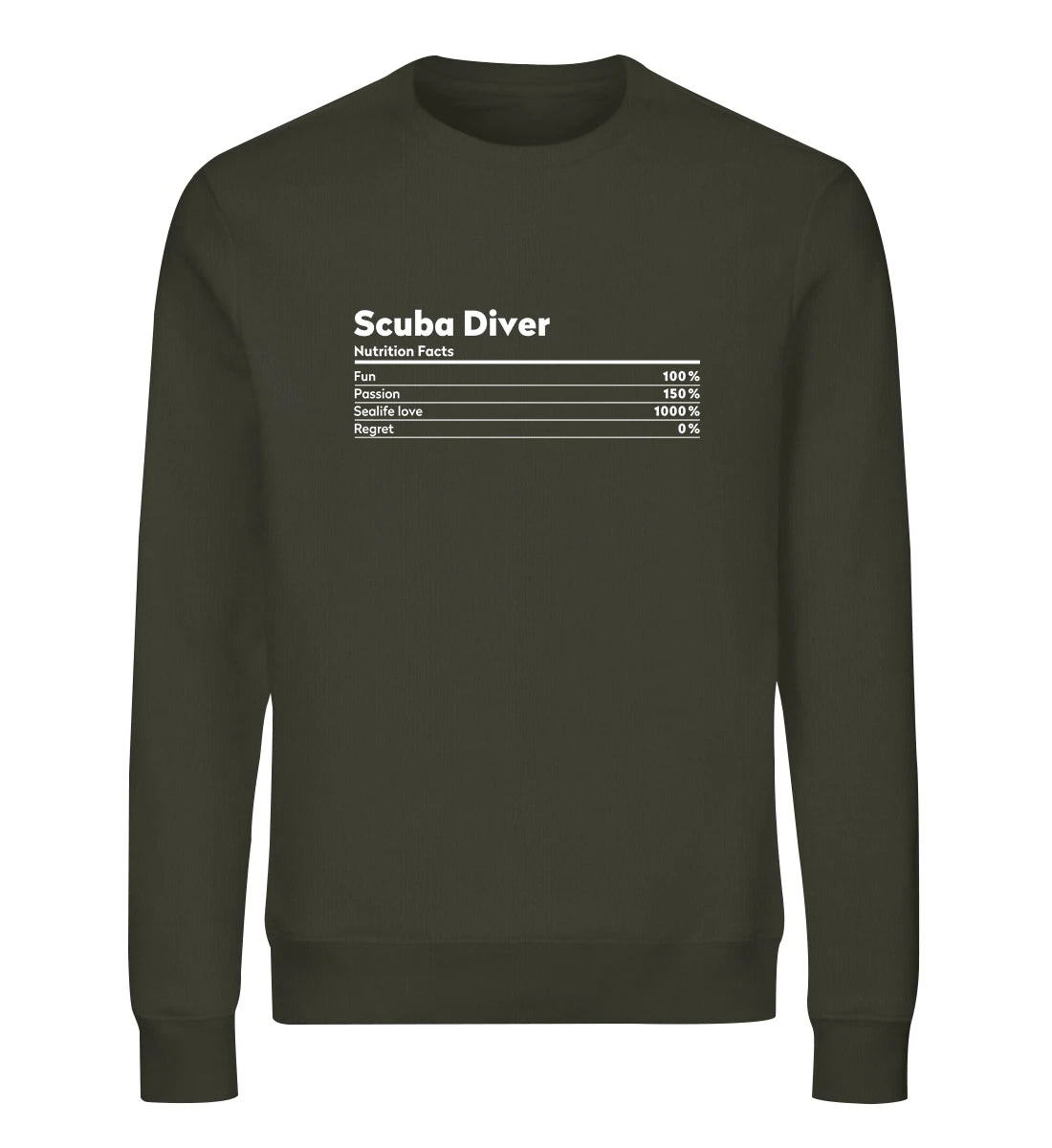 Scuba Diver Nutrition - Bio Sweater