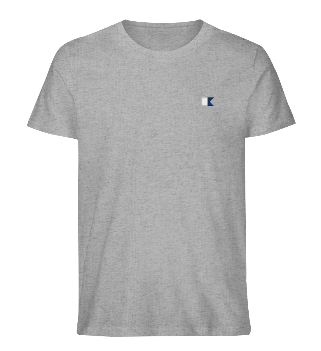 Alphaflagge gestickt - 100 % Bio Shirt mit Stick