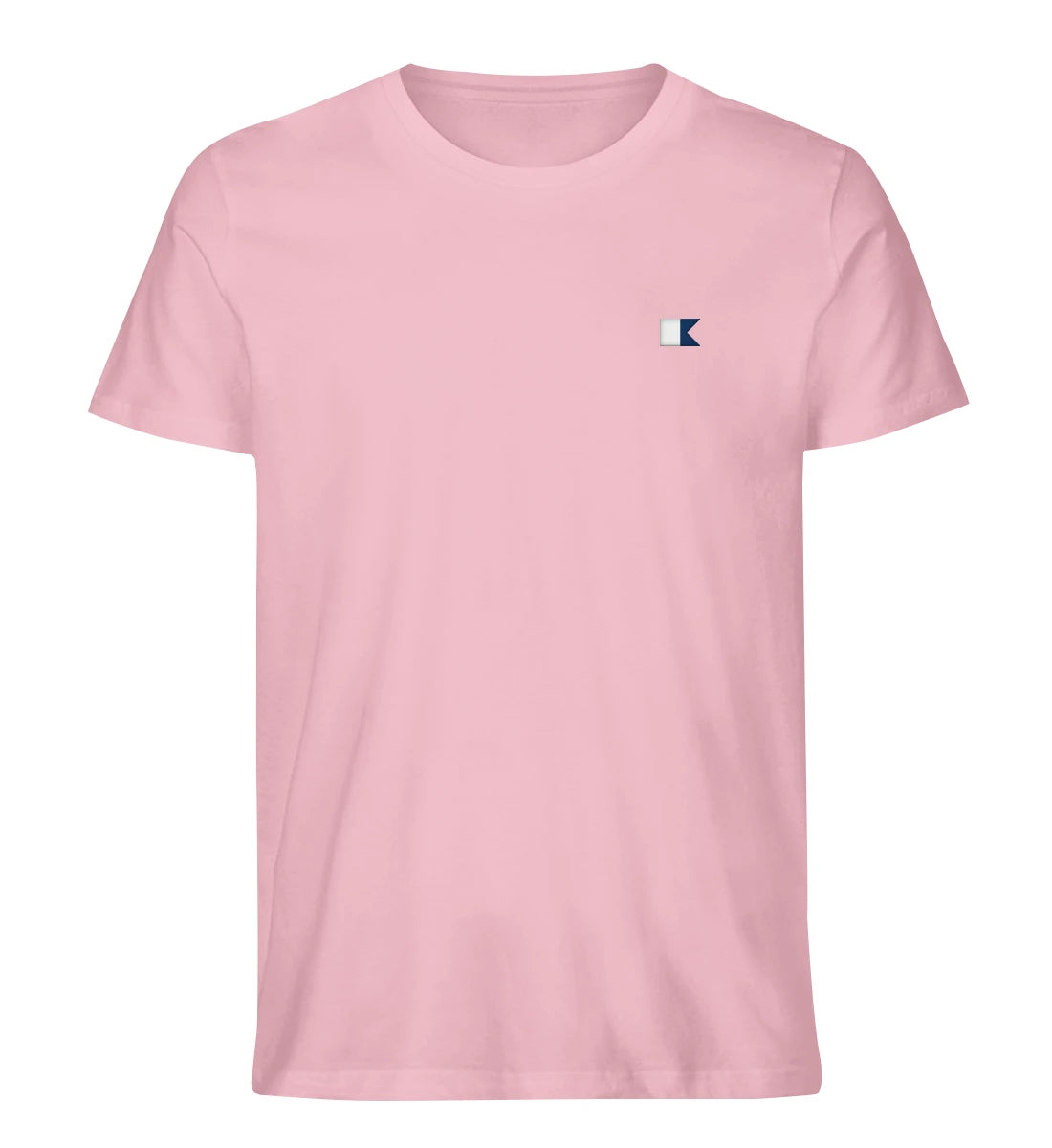 Alphaflagge gestickt - 100 % Bio Shirt mit Stick