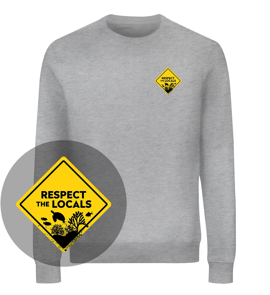 Respect the Locals / marinelife - Bio Sweater