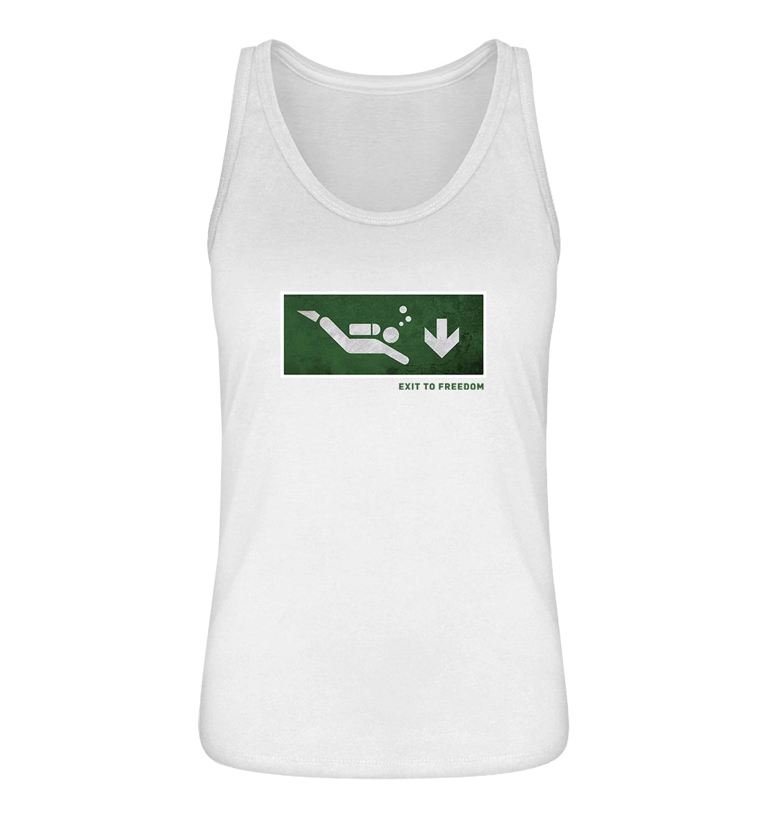 Exit to Freedom - 100 % Bio Frauen Tanktop