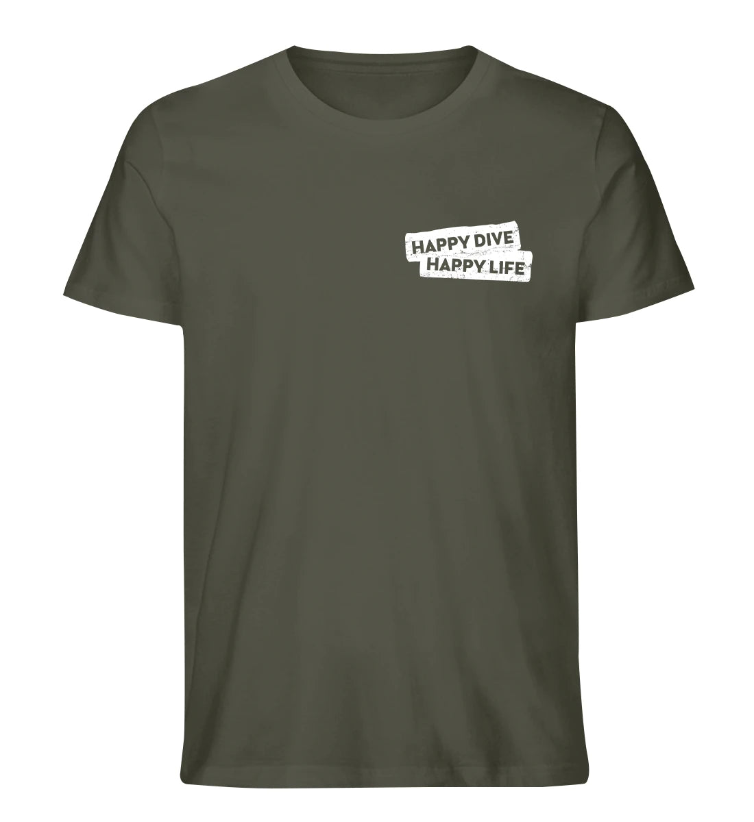 Happy Dive Happy Life - 100 % Bio T-Shirt