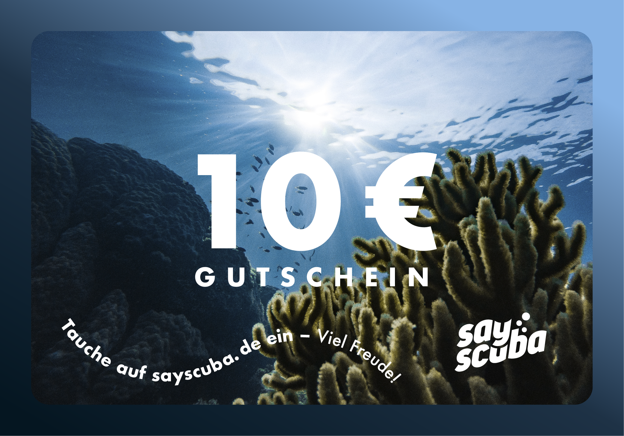 sayscuba Gutschein