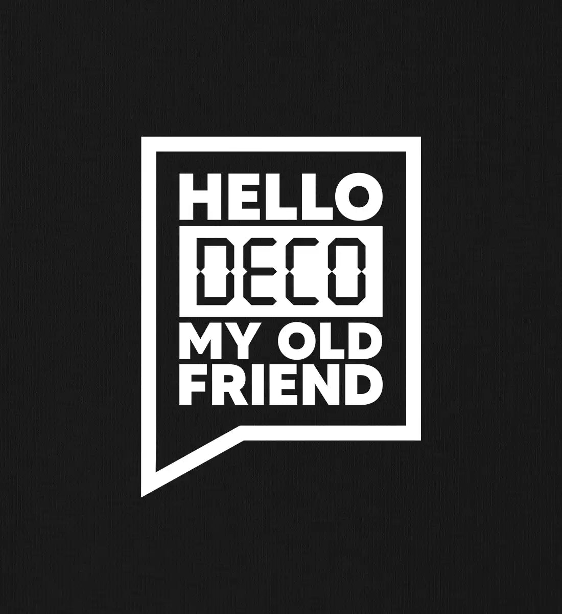 Hello Deco - Bio Zip Hoodie