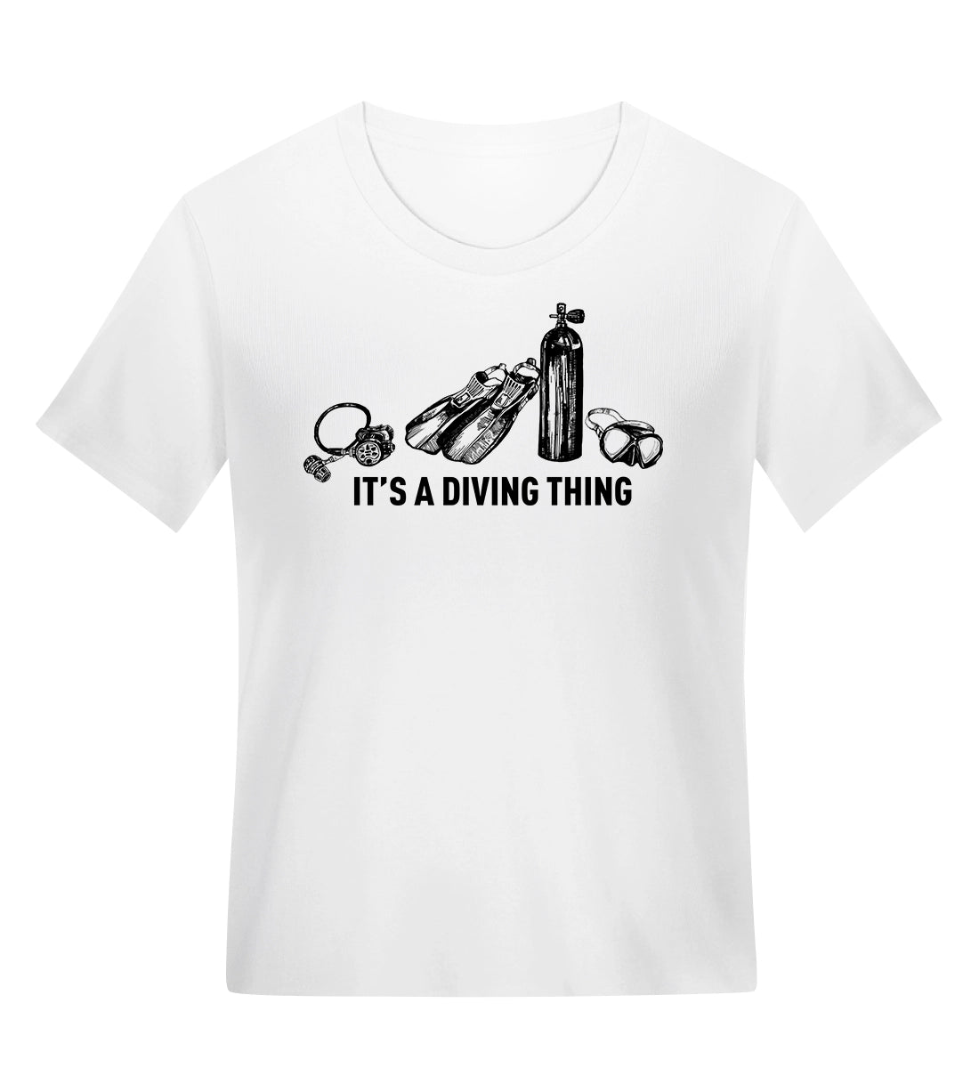 Diving Thing - Bio Frauen T-Shirt
