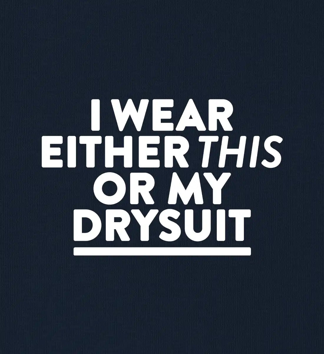 Drysuit - 100 % Bio Frauen T-Shirt