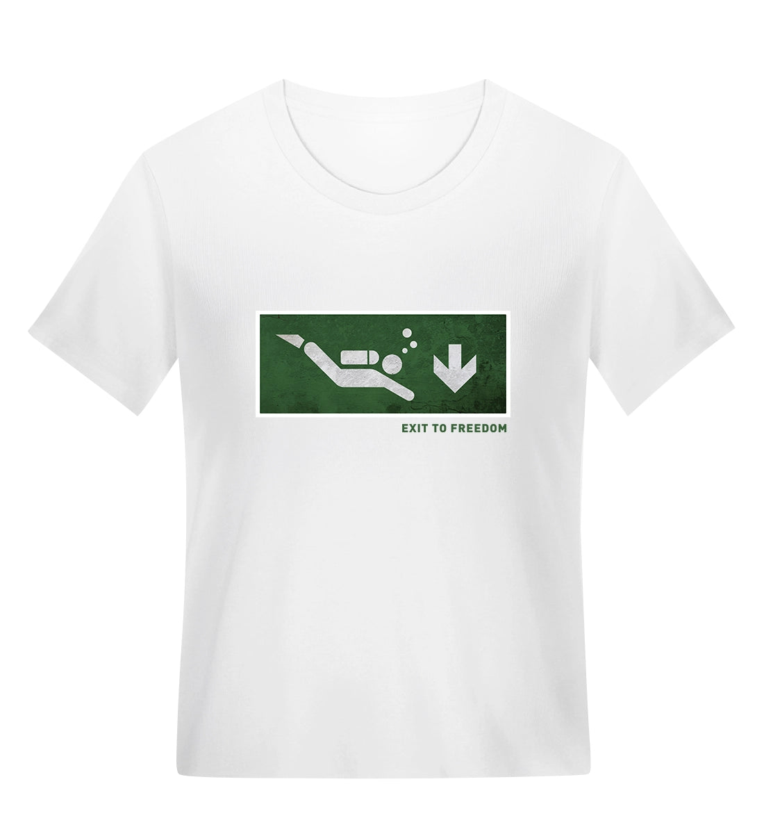 Exit to Freedom - Bio Frauen T-Shirt