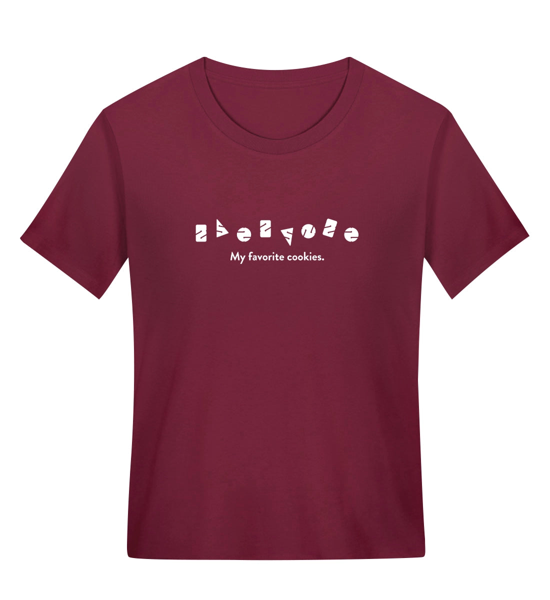My favorite cookies - Bio Frauen T-Shirt
