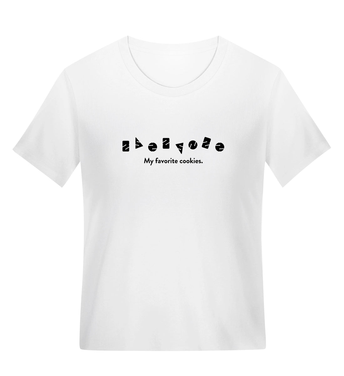My favorite cookies - Bio Frauen T-Shirt