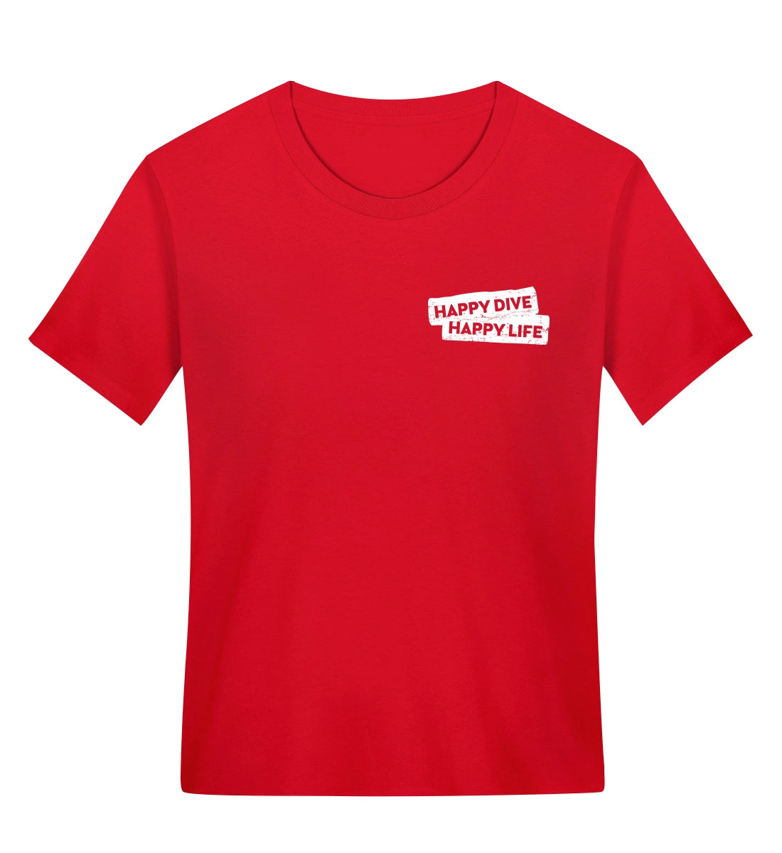 Happy Dive Happy Life - Bio Frauen T-Shirt