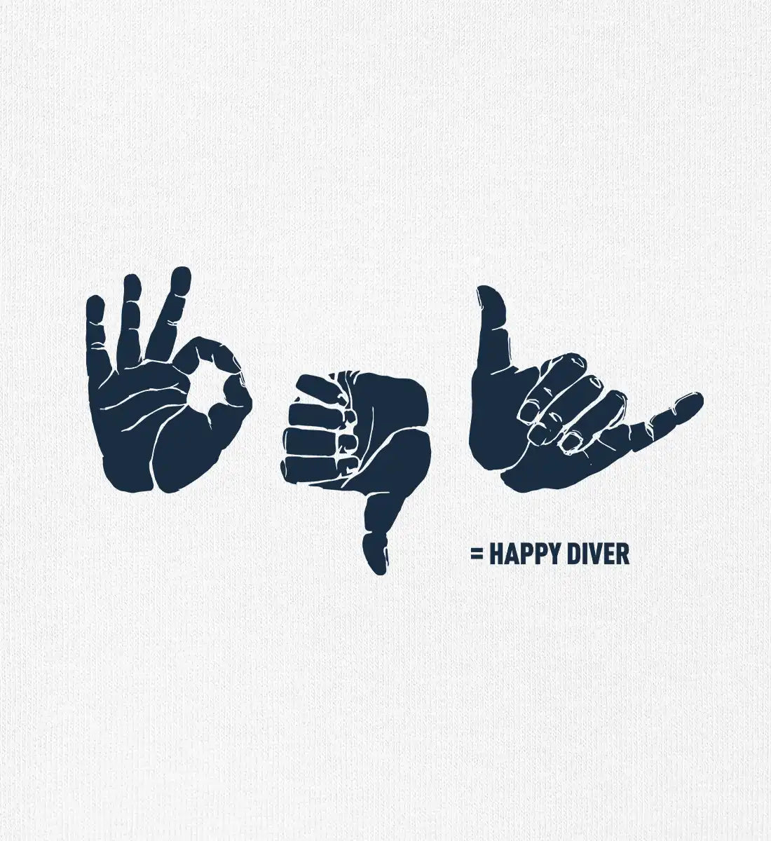 Happy Diver - 100 % Bio T-Shirt