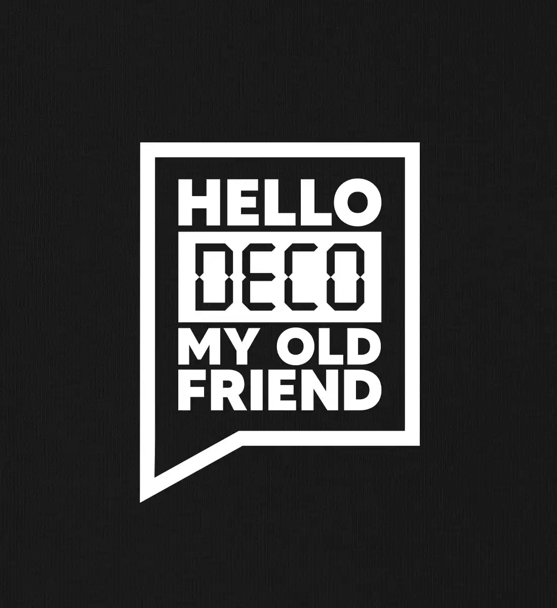 Hello Deco - 100 % Bio Oversized T-Shirt