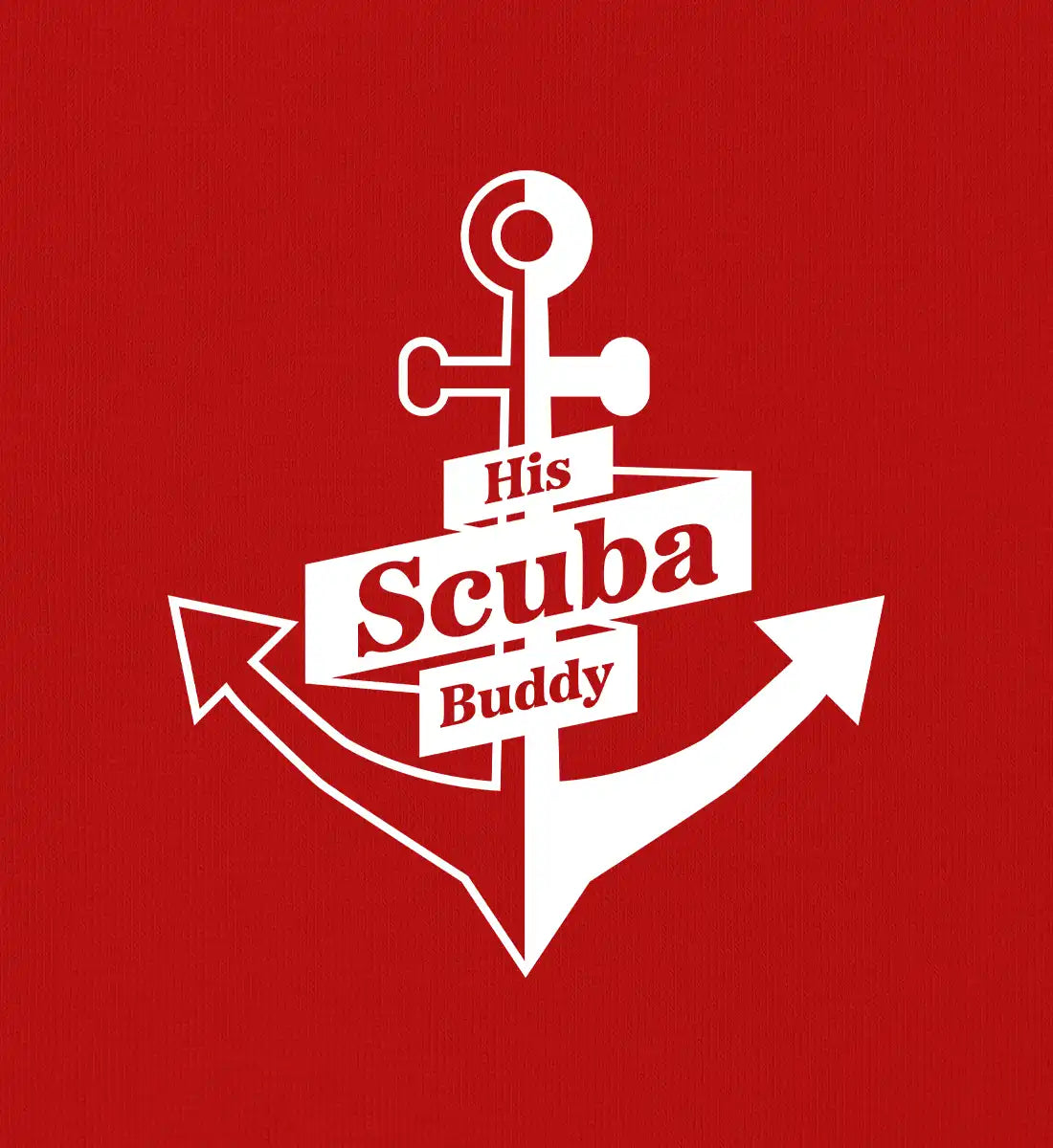 His Scuba Buddy (bold) - 100 % Bio Frauen T-Shirt