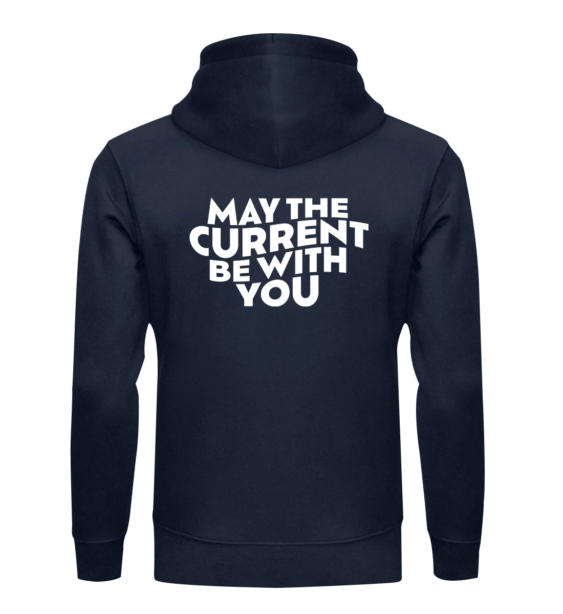 May the Current Backprint - Bio Hoodie