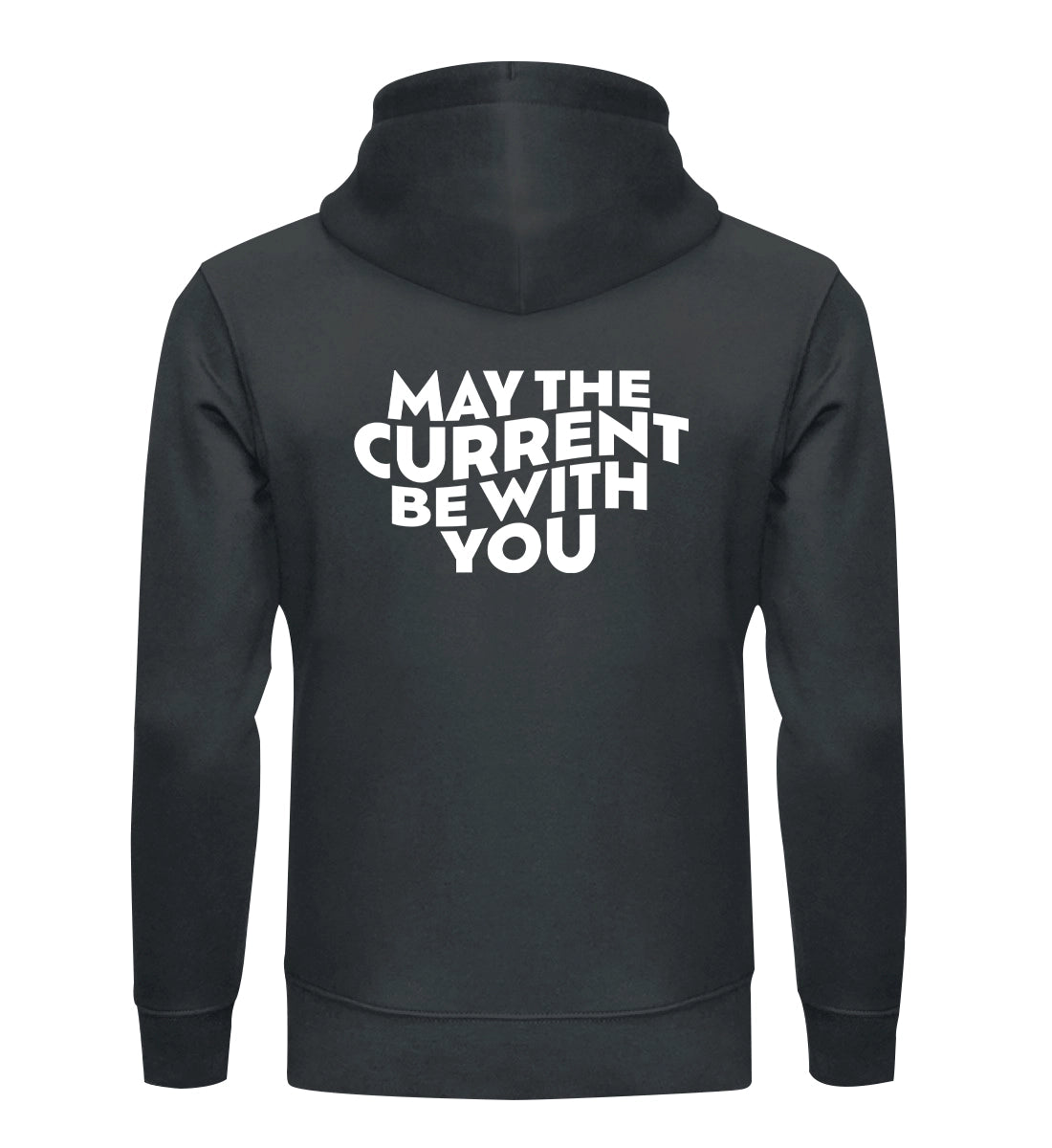 May the Current Backprint - Bio Hoodie